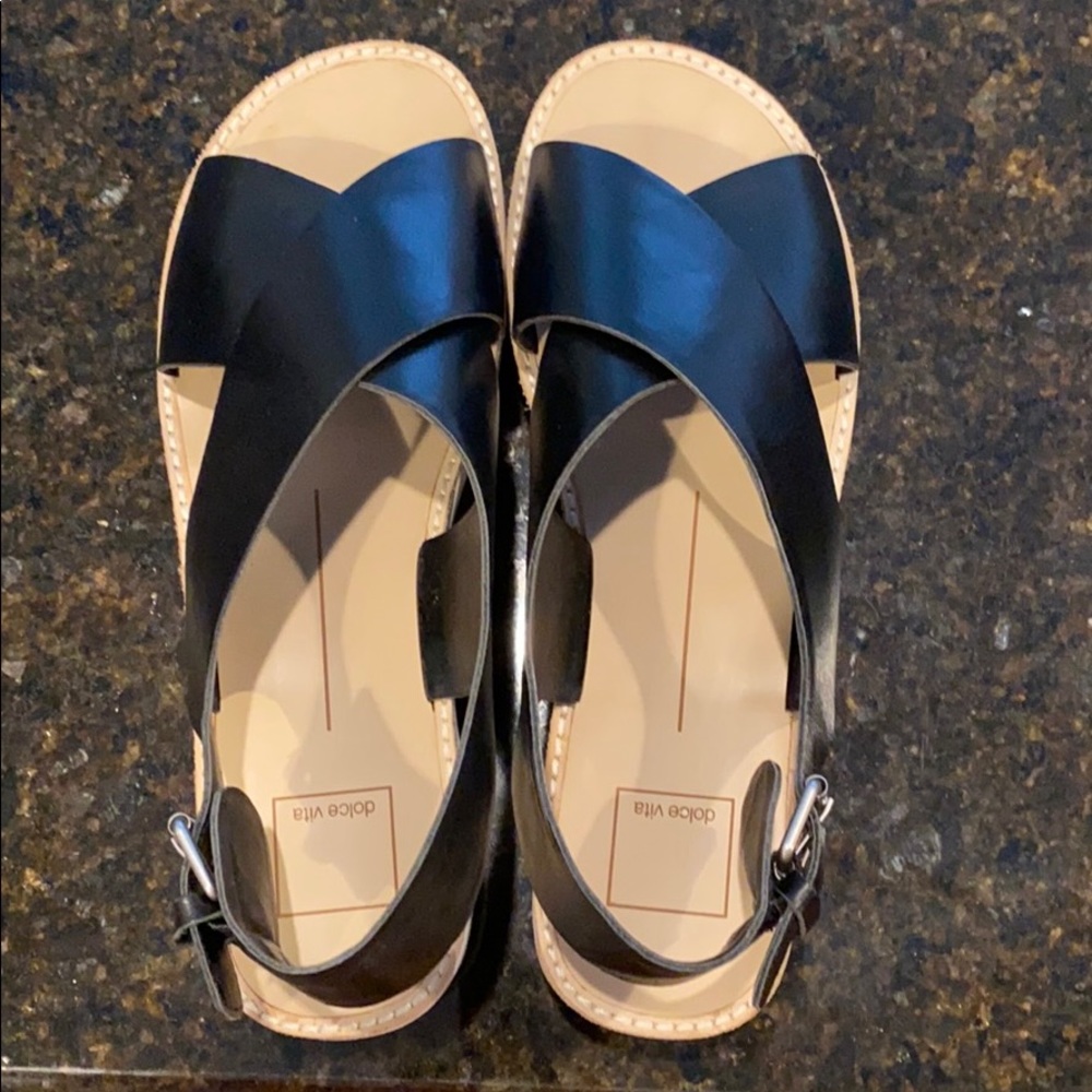 NIB Dolce Vida Ziggie Platform Sandal